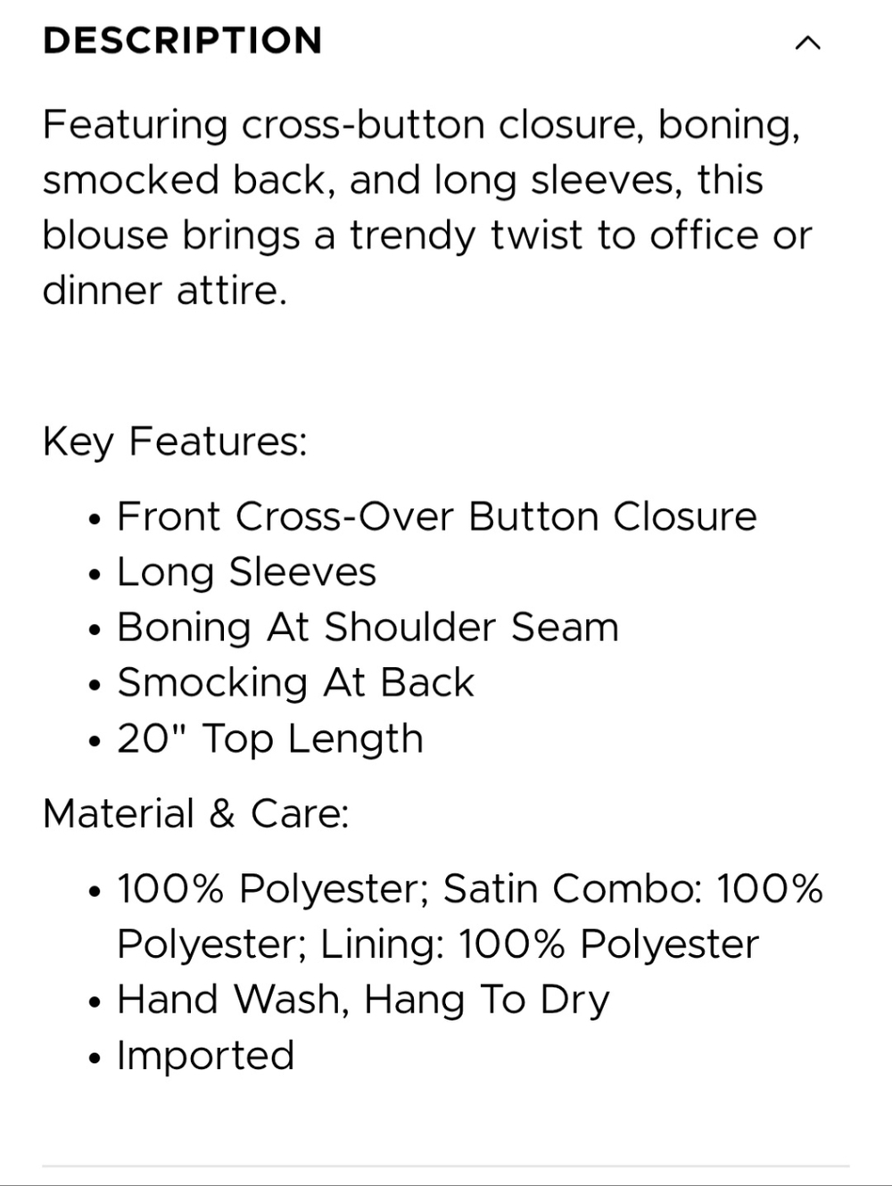 Bebe Tuxedo Look Wrap Top - Picture 4 of 5
